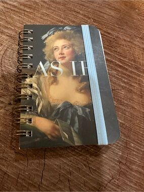 Blue Elastic-Band Spiral Notebook - Portrait Cover